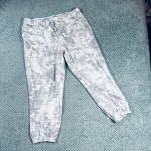 Athleta Gray Tie-Dye Joggers